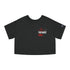 This Nurse Cares Cropped T-Shirt by Champion
